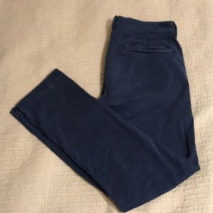 Hollister Slim Navy Blue Chinos